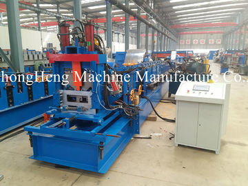 China Hydraulische Stahlrolle, die Maschine C Rollen-Frequenz-Steuerung Purlin-GCr15 bildet usine