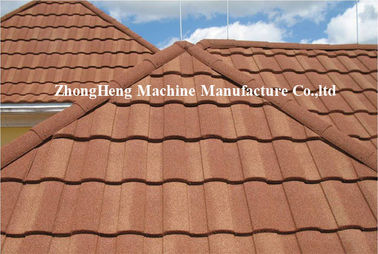 China Aluminium umwickelt überzogene Dachplatte-Steinmaschine für Klassiker-Fliesen eine 315-Tonnen-Kapazität usine