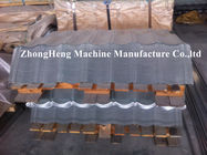 Colorful Steel Stone Coated Roof Tile Machine With Capacity 3000 pcs / day