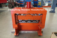 Color Steel H75 Floor Metal Deck Roll Forming Machine / Roll Former Operations Safety