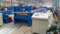 Excellent Floor Deck Roll Forming Machine , sheet metal forming equipment 1.5mm galvanized steel